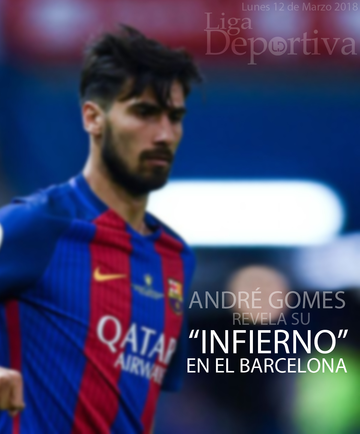 André Gomes revela su "infierno" en el FC Barcelona 