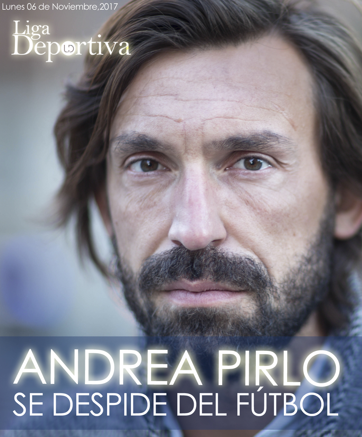 Andrea Pirlo anuncia su retiro del fútbol 