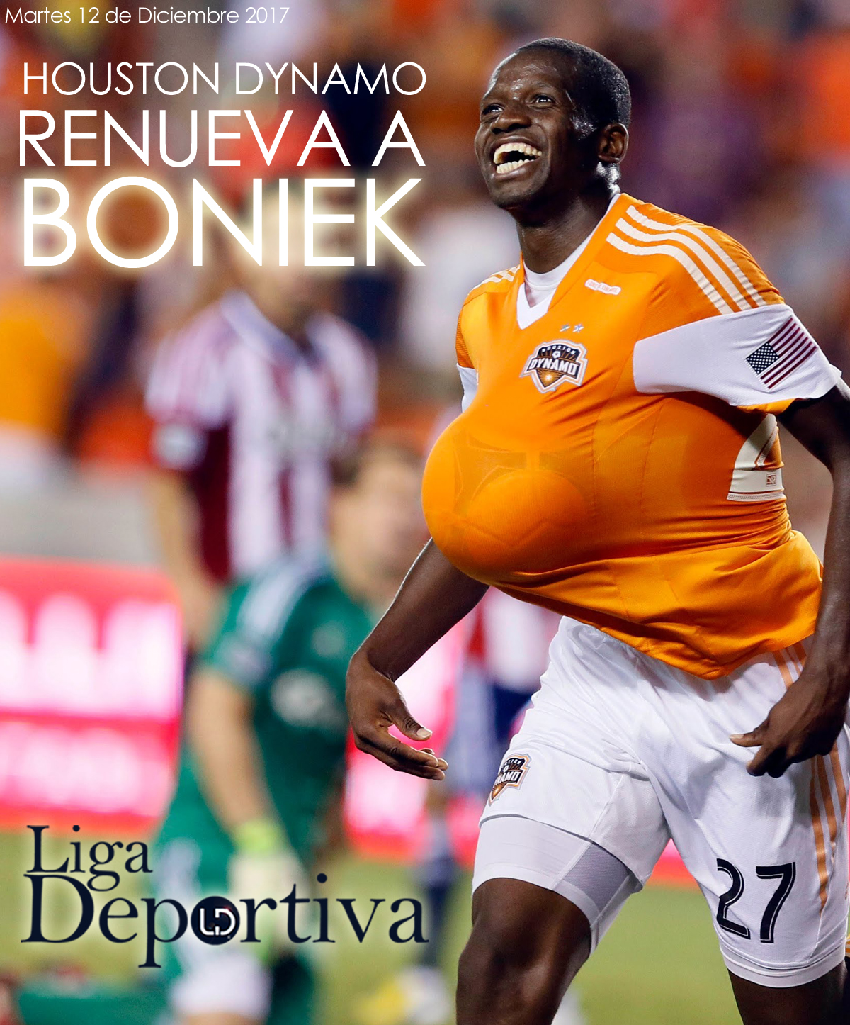 Houston Dynamo renueva a Boniek García 