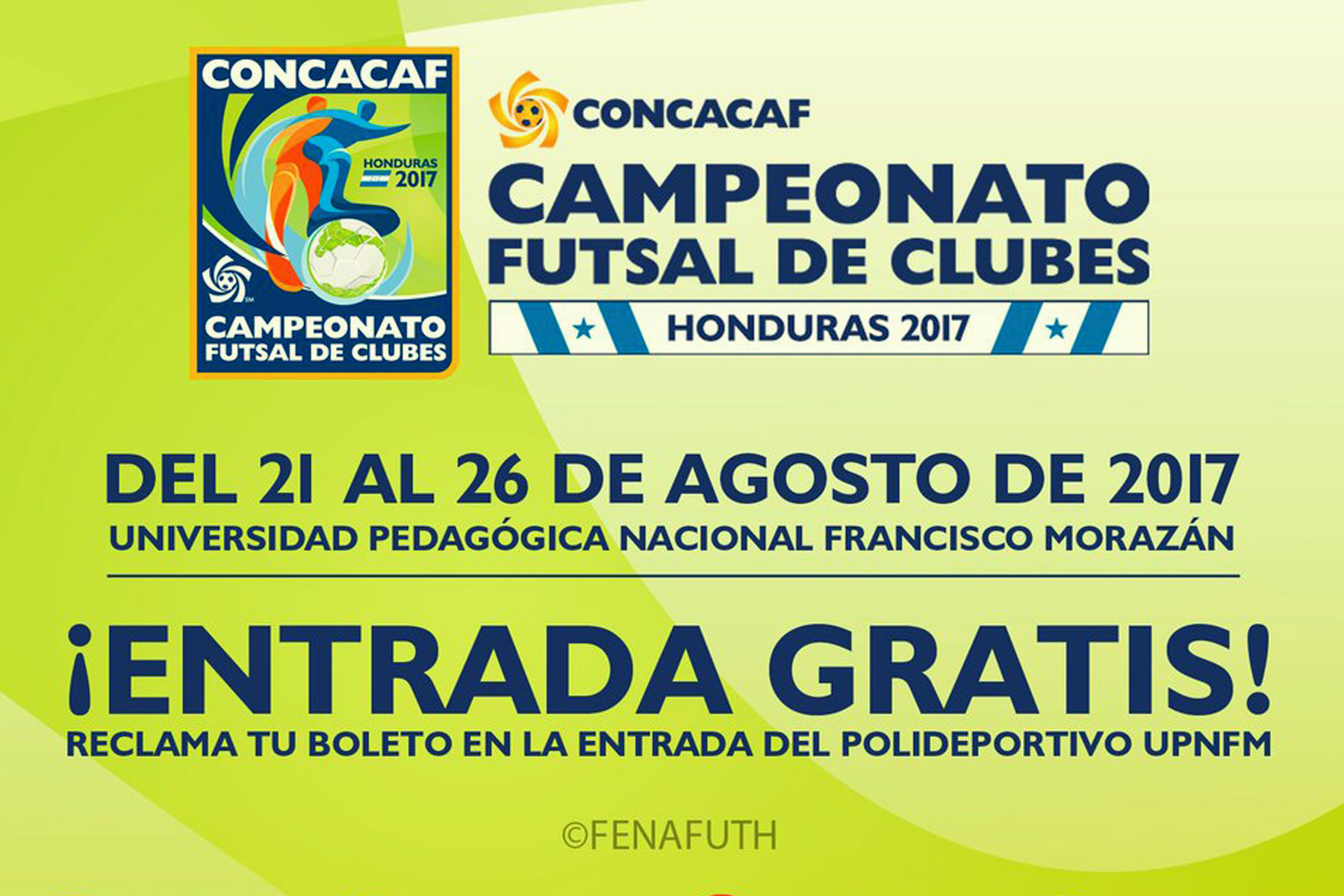 Inicia el Campeonato Futsal de Clubes en Tegucigalpa 
