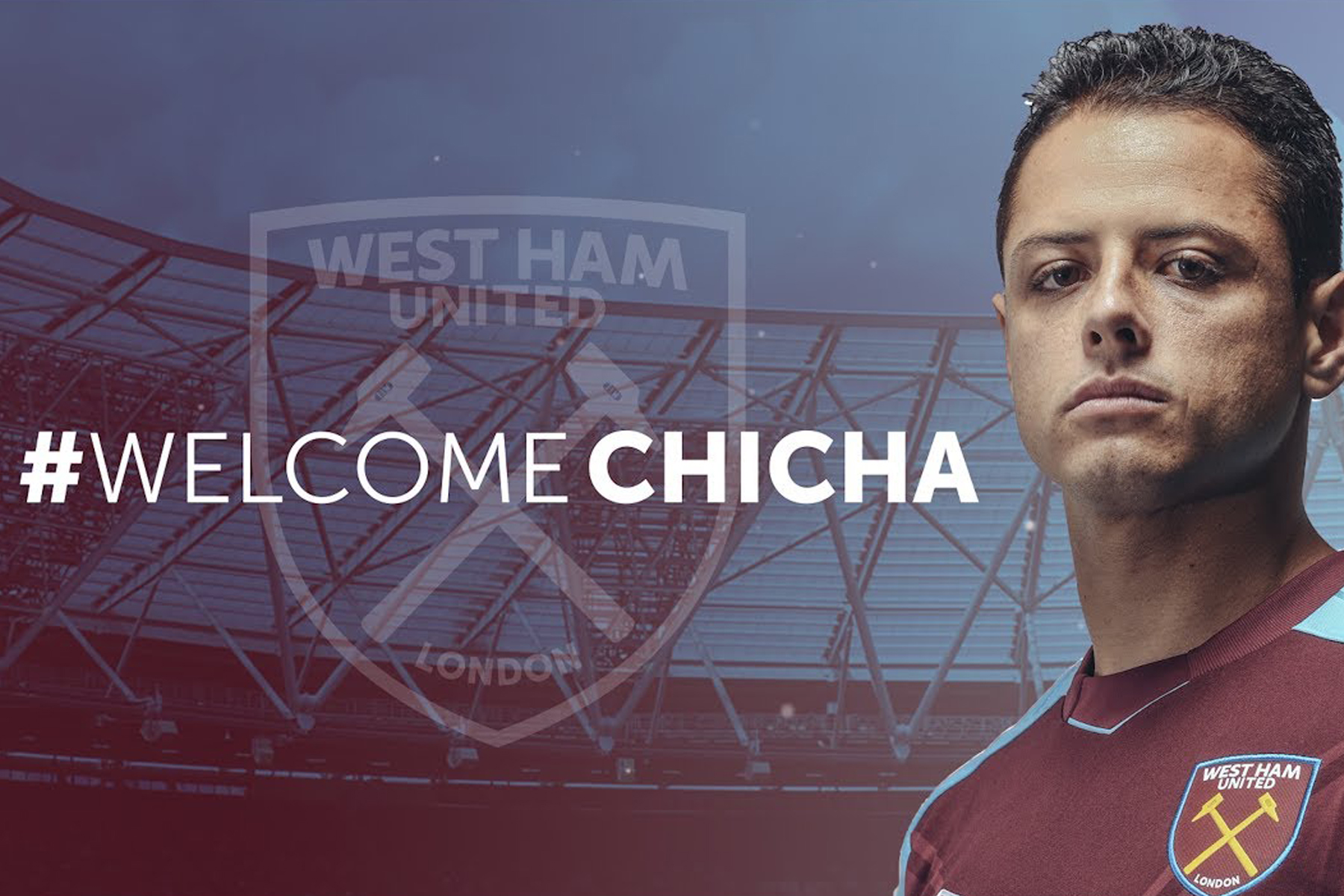 Chicharito debutó con el West Ham 