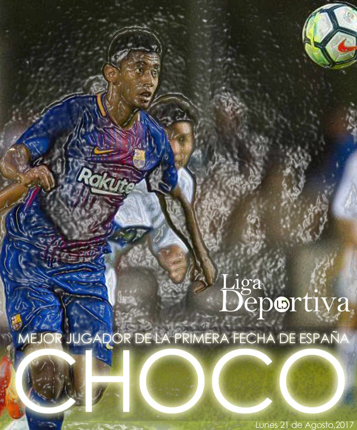 Choco Lozano, mejor jugador de la primera fecha en España 