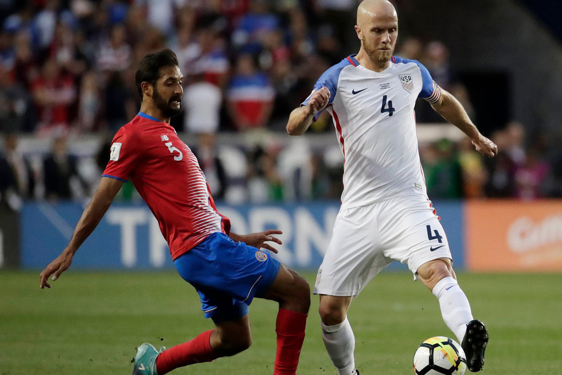 Costa Rica derrotó 2-0 a Estados Unidos 