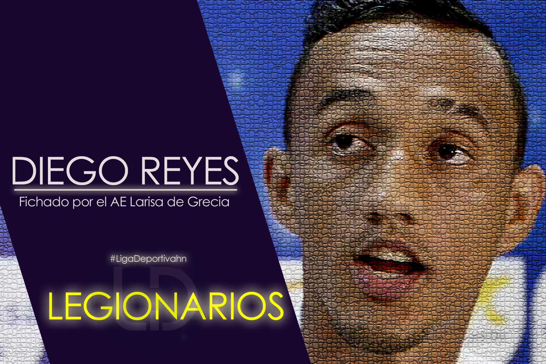Diego Reyes es fichado por el AE Larisa de Grecia 