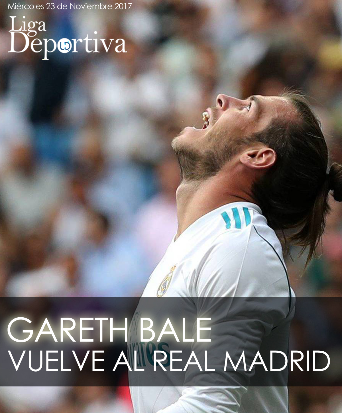 Gareth Bale vuelve antes de lo previsto al Real Madrid 
