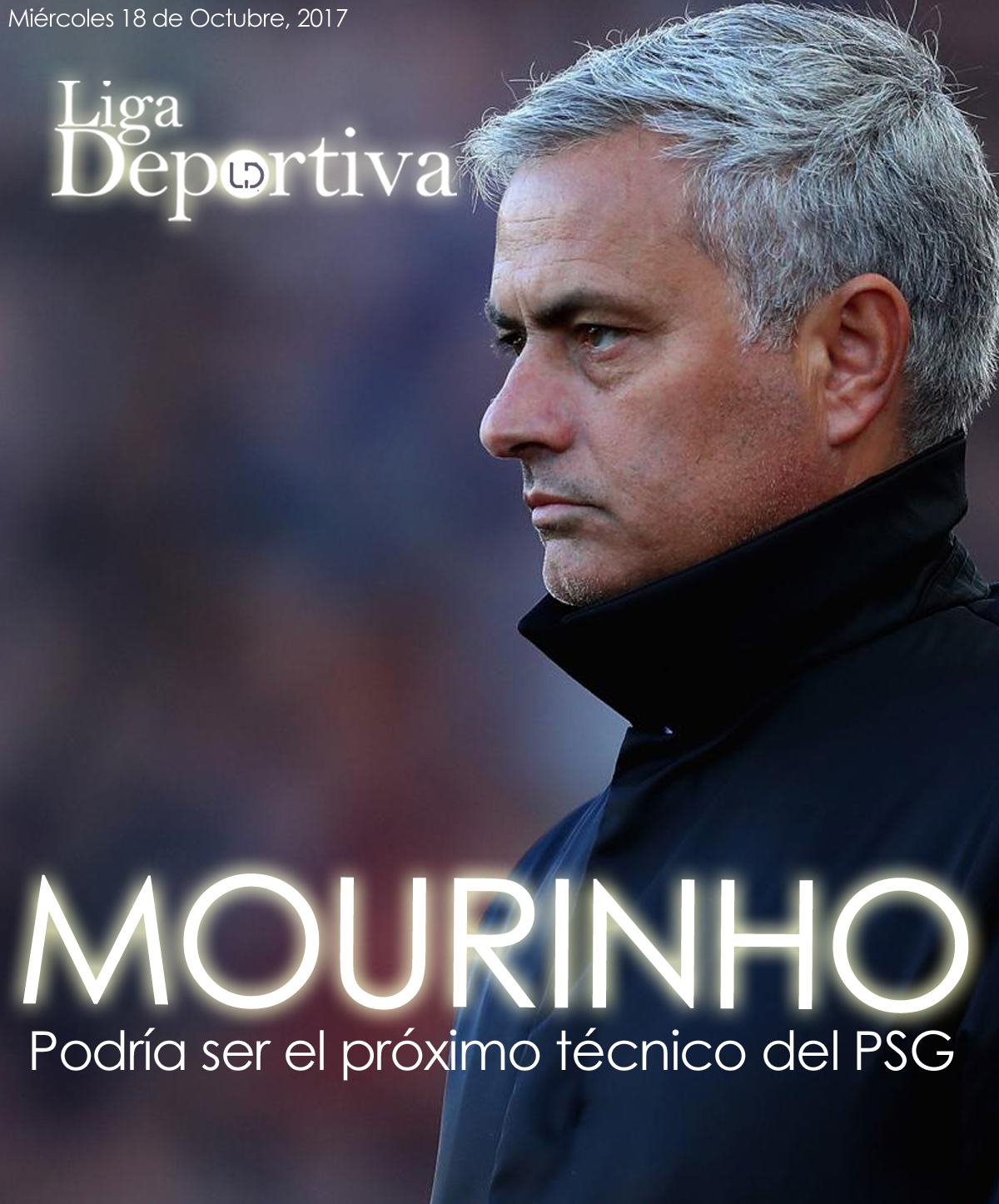 José Mourinho, podría ser el próximo técnico del PSG 