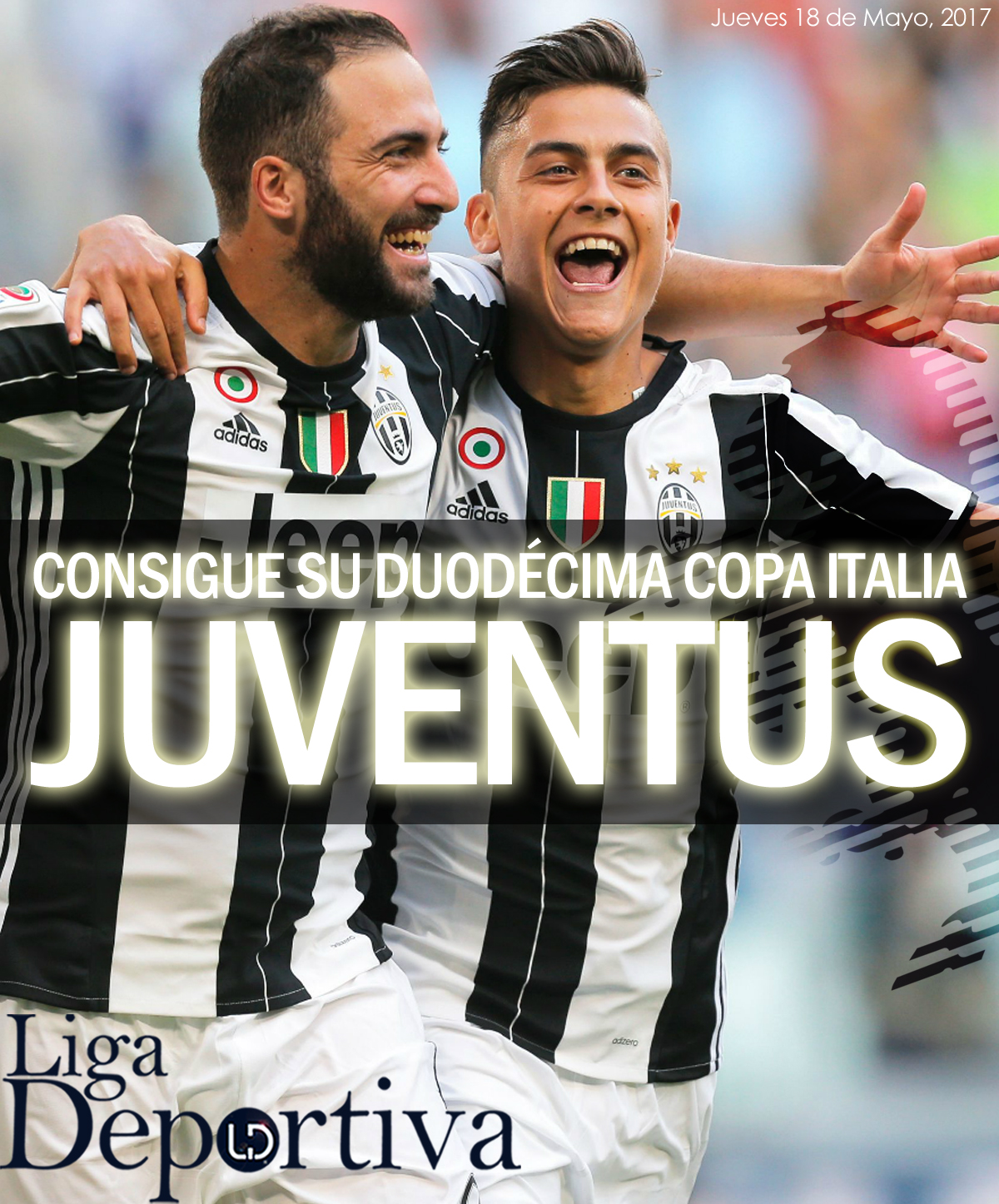 Juventus se corona campeón de la Copa Italia 