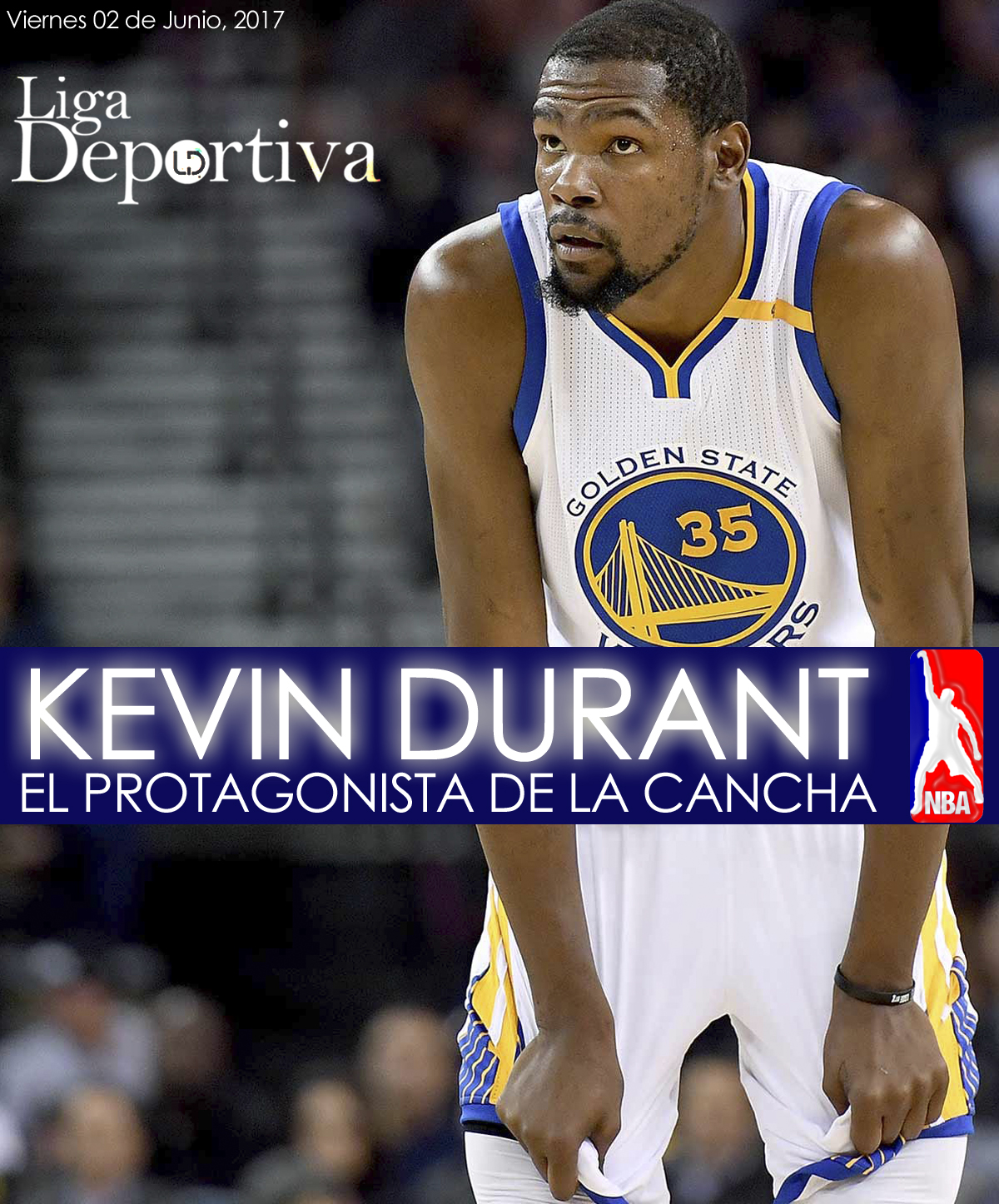 Kevin Durant, el protagonista del primer duelo de la NBA 