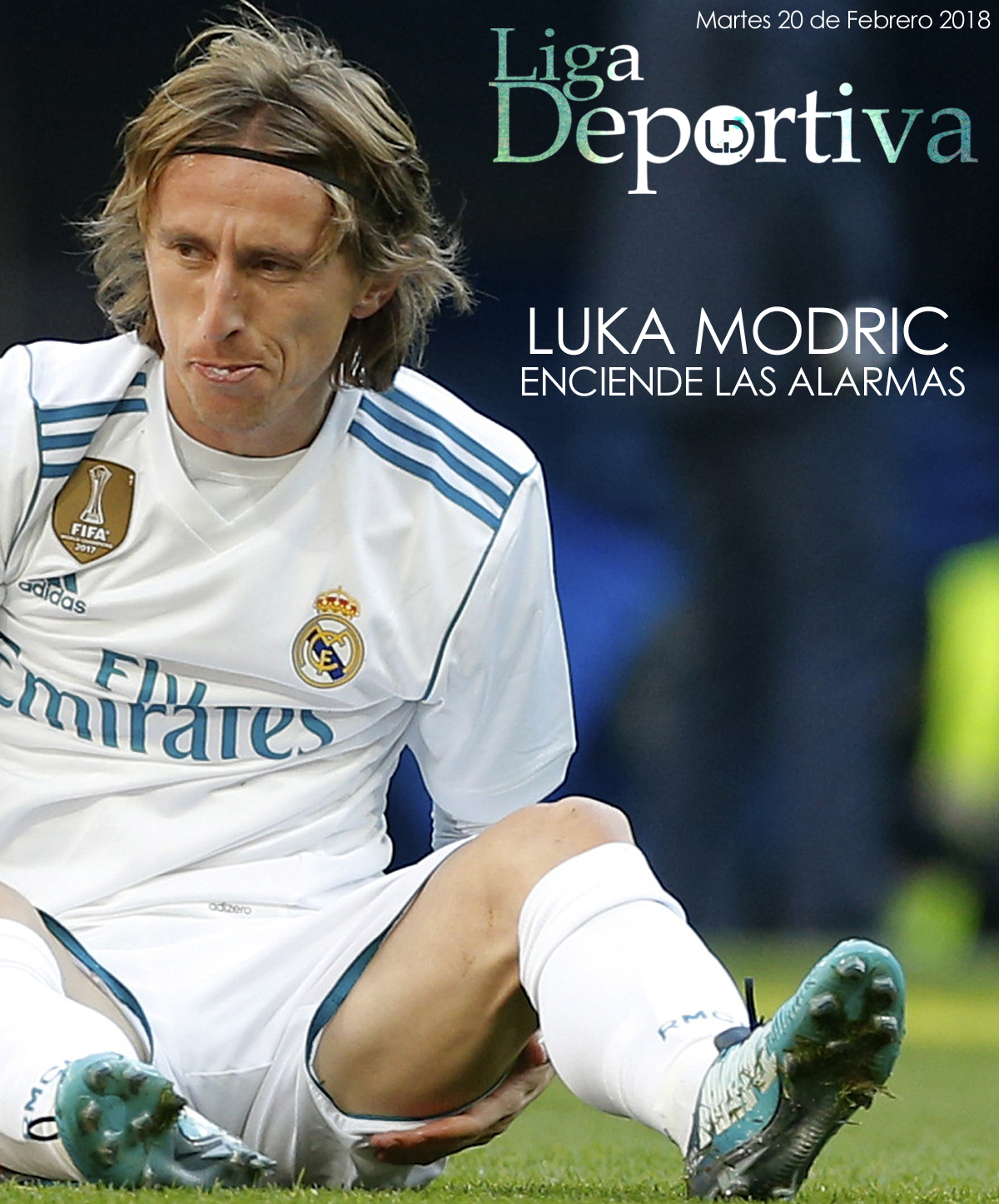 Luka Modric enciende las alarmas en el Real Madrid 