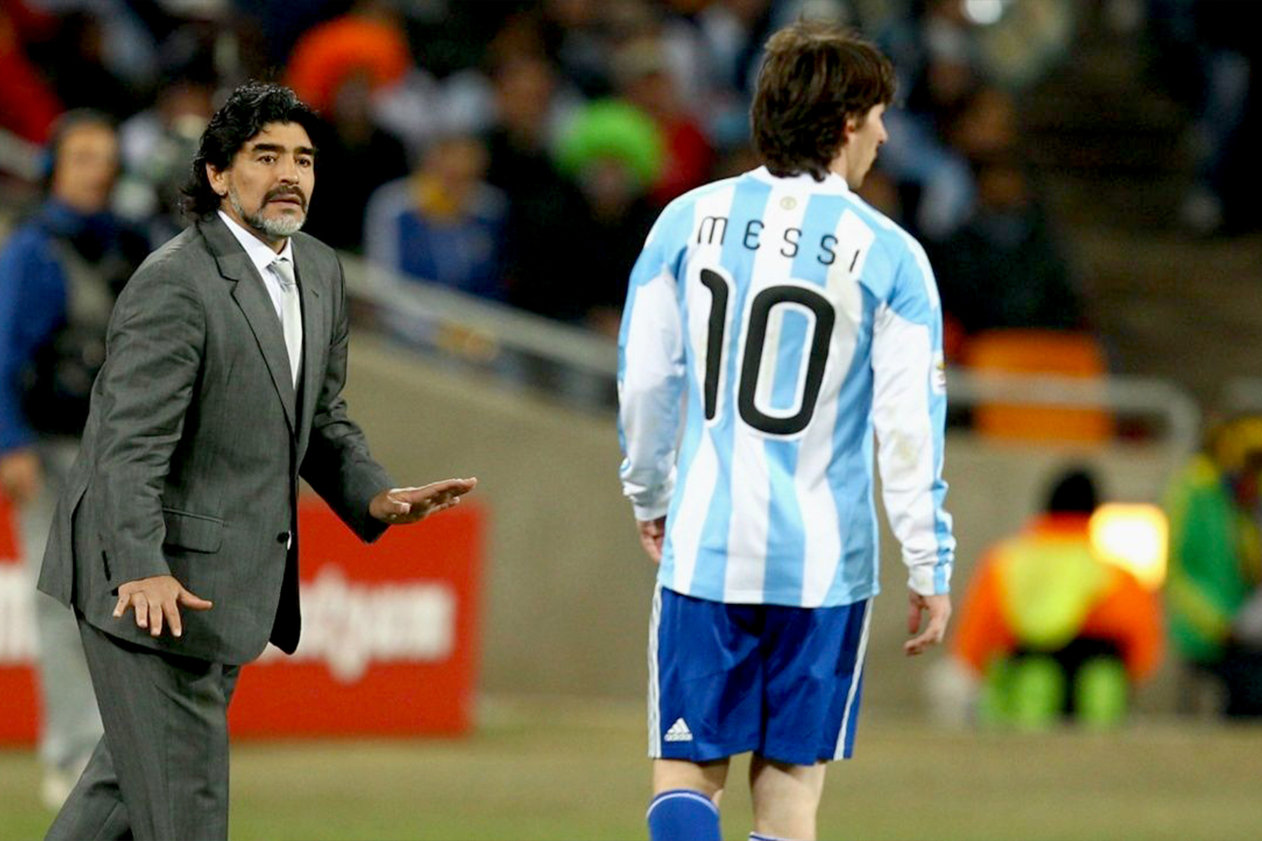  Maradona se disculpará con Messi 