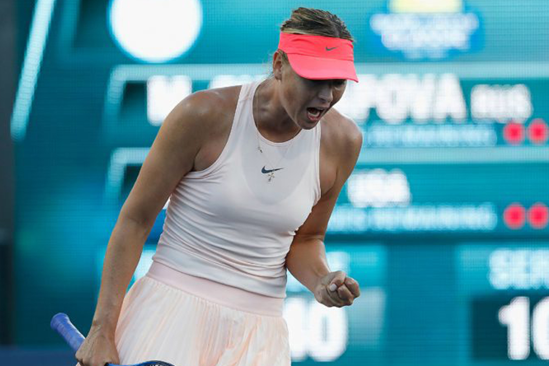 María Sharapova regresa a la canchas ganando en el US Open Tennis