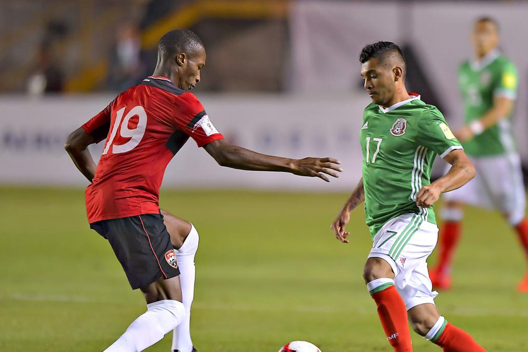 México vence 3-1 a Trinidad y Tobago 