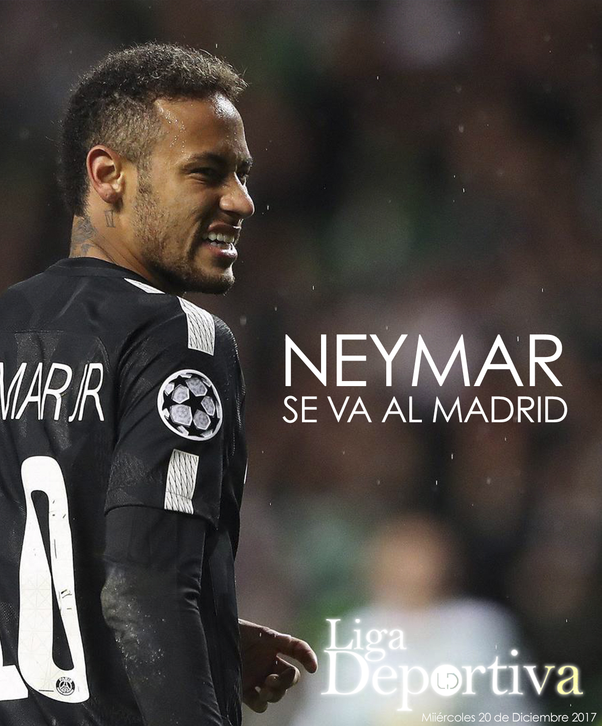¡BOMBA! Neymar se va al Real Madrid 