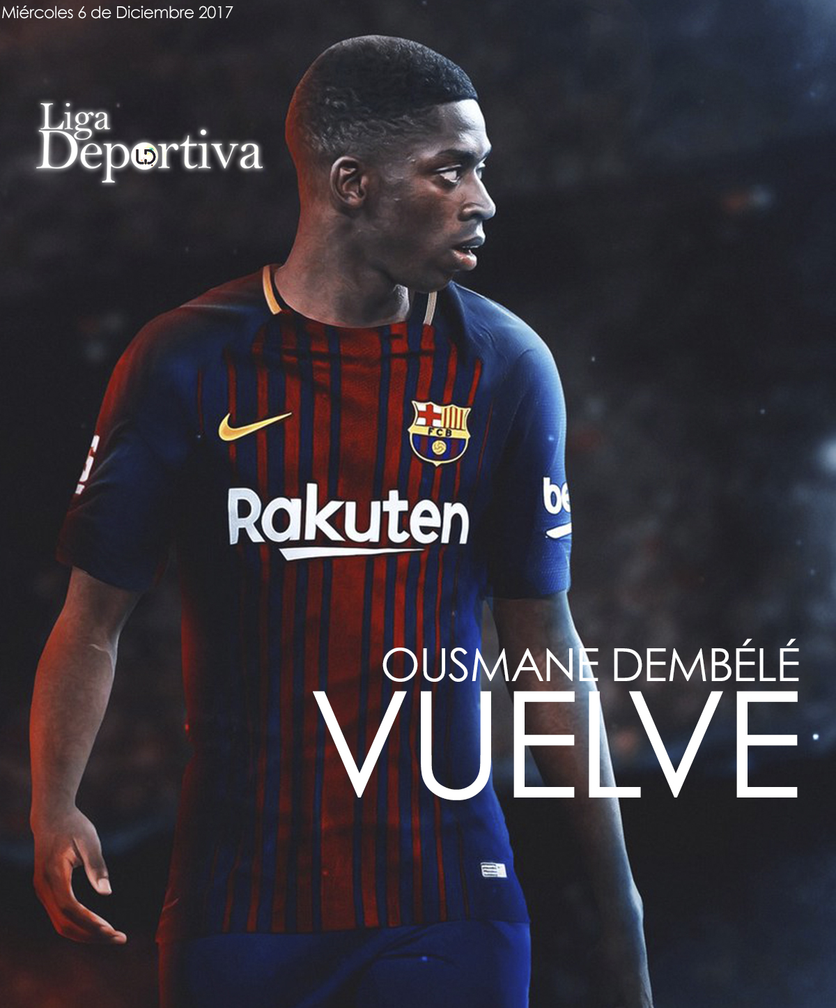 Ousmane Dembélé vuelve al campo del Barcelona 