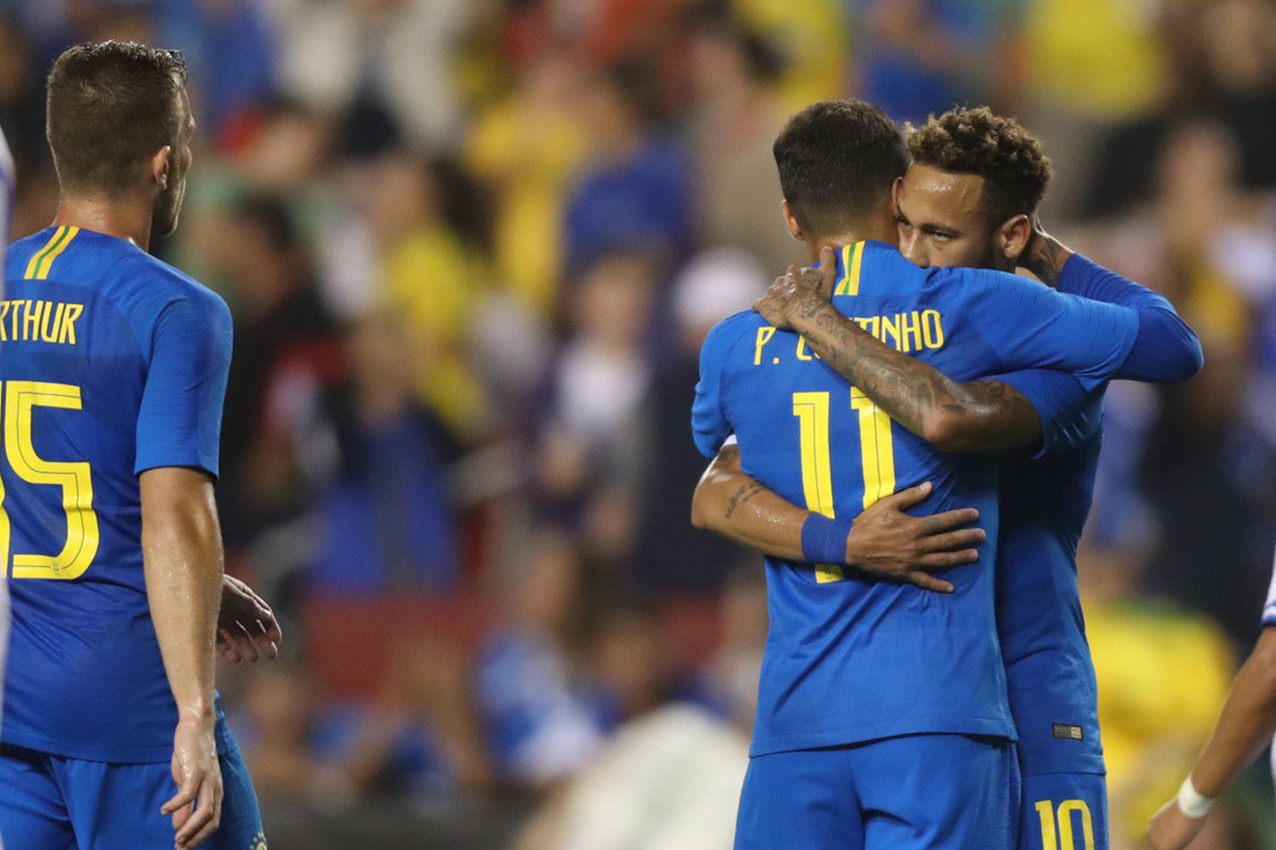  Neymar, Coutinho y Richarlison aplastaron a El Salvador