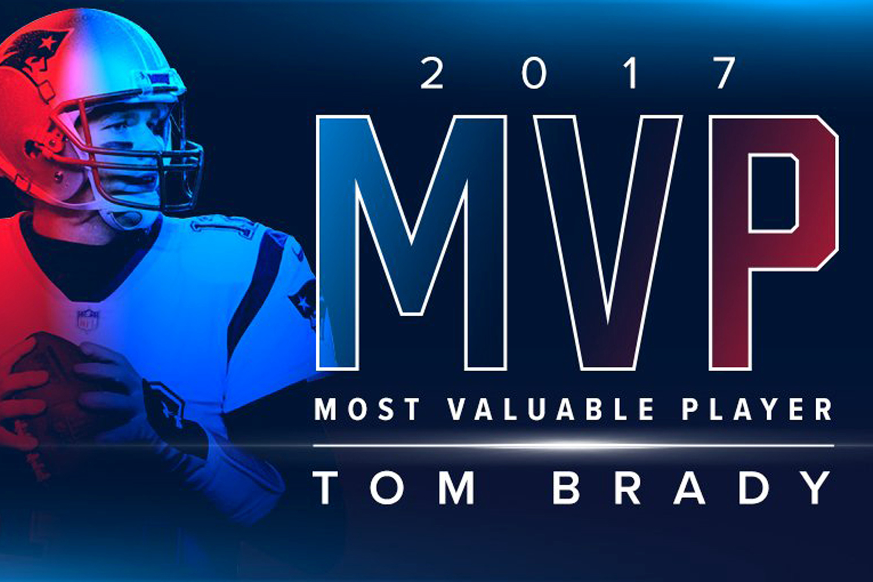 Tom Brady, Jugador Más Valioso de la NFL 