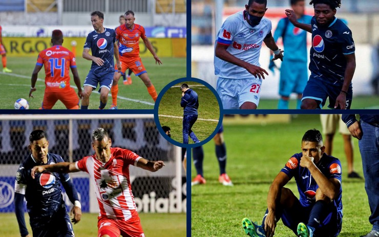 Motagua se desmorona en Liga y en Concacaf