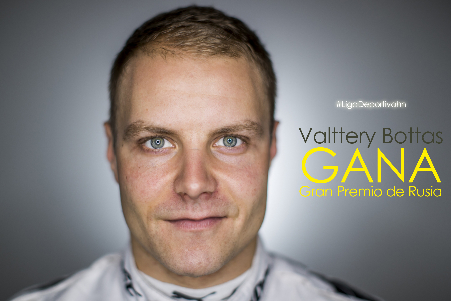 El finlandés Valtteri Bottas de gana el Gran Premio de Rusia